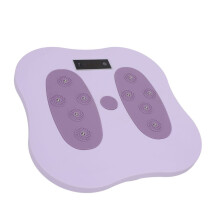 Paarse Twist Waist Board ABS met digitaal display en teller voor fitness