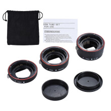 Auto Focus 3-Piece Macro Extension Tube Rings 13mm 21mm 31mm for DSLR Cameras