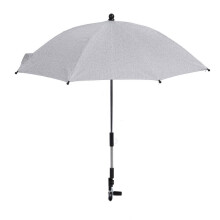 Paraplu voor kinderwagen, UV-bescherming, waterdicht, 75 cm, grijs