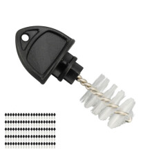 100Pcs Black Nylon Beer Tap Cleaning Brush for Bar & Restaurant