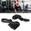 D Ring Ankle Straps for Cable Machine Workouts Adjustable Foot Support 1