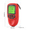 Professional Coating Thickness Gauge 0-2000um, ABS, Red 2