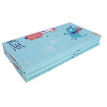 Tapete portátil impermeável para bebês, tapete de atividades reversível que combina estilo, funcionalidade e proteção para o seu bebê.