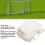Professioneel voetbalnet 9,8 x 6,6 ft, 3 draden, stevig polypropyleen 4