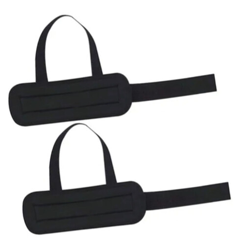 2pcs Padded Ankle Straps 25x9cm Cable Machine Cuffs 2