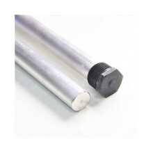 2-teiliges Magnesium-Stab-Set mit schwarzer Schweißkappe NPT3/4 für Warmwasserbereiter-Anoden für Wohnmobile