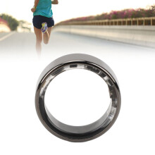 Smarter Ring Gesundheitstracker, 7 Tage Akkulaufzeit, wasserdicht, Größe 10, Schwarz