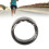 Smart Ring Health Tracker, 7-Day Battery, Waterproof, Size 10 Black 1