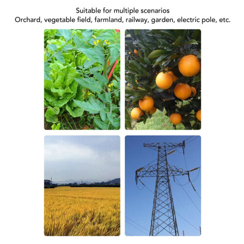 Non Harmful Wind-Powered Bird Control Device for Airports 2
