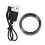 Smart Ring Health Tracker, 7-Day Battery, Waterproof, Size 10 Black 3