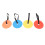 Soccer Goal Target Discs TPE 6-12in Adjustable Accuracy Training 1