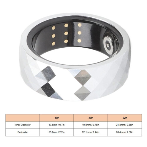 Bague connectée traqueur de santé étanche IP68 multifonctionnelle Bluetooth 1