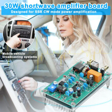 3-28MHz kortegolfvermogensversterkerprintplaat 30W CW SSB lineaire hoogfrequentiemodule