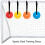 Soccer Goal Target Discs TPE 6-12in Adjustable Accuracy Training 4