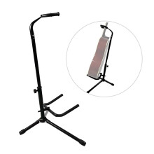 Soporte de suelo plegable para guitarra, trípode metálico para instrumentos de cuerda, para guitarra