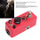 True Bypass Gitarrkompressorpedal, Röd, 1/4 tum, DC 9V 3