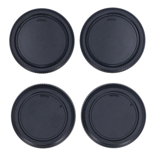 2 Sets Camera Lens Covers for GFX Series Dustproof Protective Caps 1