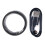 Smart Ring Fitness Tracker IP68 Waterproof, Size 20, Black 3