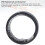 Smart Ring Fitness Tracker IP68 Waterproof, Size 20, Black 4