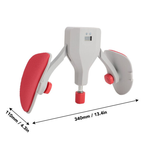 35KG Adjustable Resistance Thigh Master with Digital Display, Grey 1