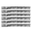 35PCS A4 Plastic Spiral Binding Coils 25.4mm 215 Sheets Black 1