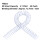 100PCS White PVC Binding Spirals 12.7mm Diameter 90 Sheet Capacity 2