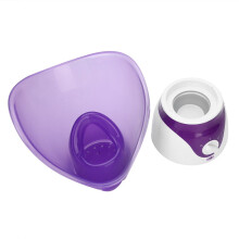 Lila Gesichtsdampfgerät mit Aromatherapie, 50 ml, 18 Min. Sprühfunktion
