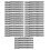 35PCS A4 Plastic Spiral Binding Coils 25.4mm 215 Sheets Black 2