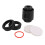 34mm Cycle Front Fork Dust Seal Water Resistant Silicone Wiper 1