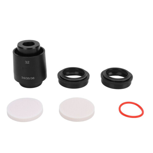 34mm Cycle Front Fork Dust Seal Water Resistant Silicone Wiper 1