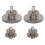 2 Sets Engine Motor Gear Shaft Kit Rustproof Process Replacement for CG125 150 Motorcycles ATVs 1