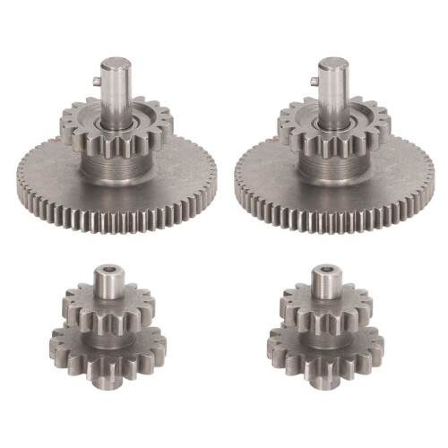2 Sets Engine Motor Gear Shaft Kit Rustproof Process Replacement for CG125 150 Motorcycles ATVs