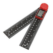 360 graden digitale hoekinclinometer van kunststof (200 mm)