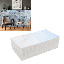 Pannelli murali in schiuma di PVC impermeabile da 32 pezzi, 20,3x10,1 cm, decorativi
