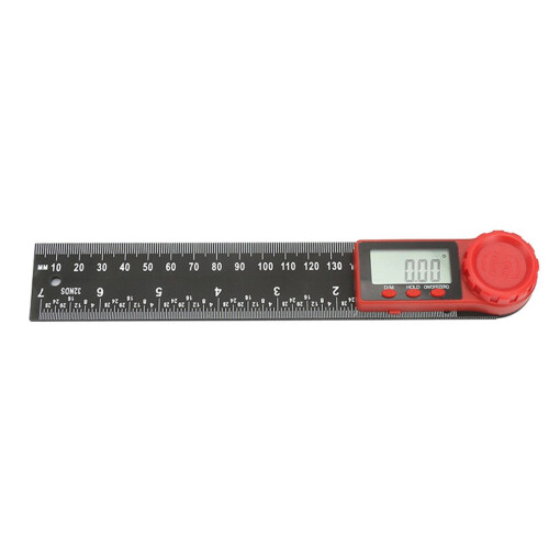 360 Degrees Plastic Digital Instrument Angle Inclinometer(200mm) 1