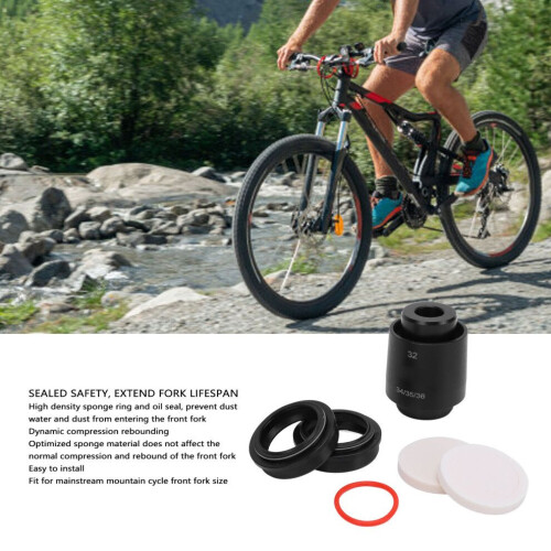36mm Front Fork Dust Seal Set Silicone Sponge Rubber Oil Dust Protector 2