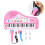 37 Key Pink Electric Piano with Microphone - Educational Fun 1