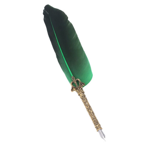 Fjäderpenna i zinklegering, hög jämnhet, elegant 2