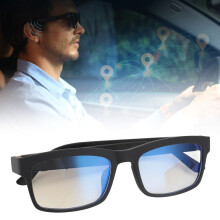 Smart Bluetooth Glasses with Blue Light Filter & Touch Control Riding Gear