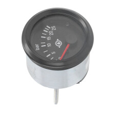 Oliedrukmeter met LED-achtergrondverlichting (0-25 bar) 52 mm voor auto's en schepen