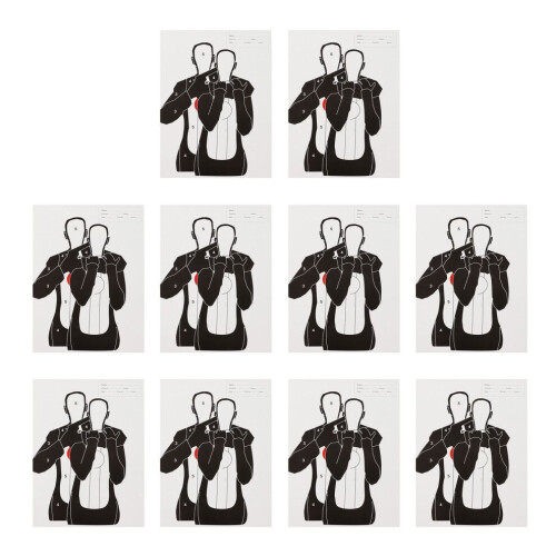 Exquisite Workmanship Target Paper for Short & Long Distance Shooting 1