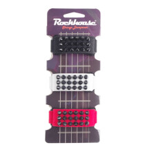 Set van 3 snaardempers voor elektrische en akoestische gitaren met klinknagels, 18x2,4x3 cm
