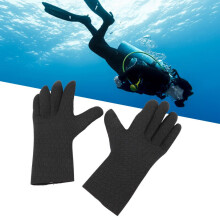 Guantes de buceo de neopreno cálidos de 3 mm con agarre impermeable para snorkel y surf M