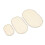 3Pcs Wooden Basket Bottom Robust Blank Solid Oval 2
