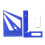 3D Multi Angle Measuring Ruler Aluminum Alloy Blue 22.5-90 Protractor 2