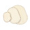 3Pcs Wooden Basket Bottom Robust Blank Solid Oval 4