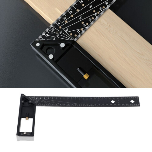 45 90 Degree Multi Angle Ruler 12in Universal Professional Measuring Tool