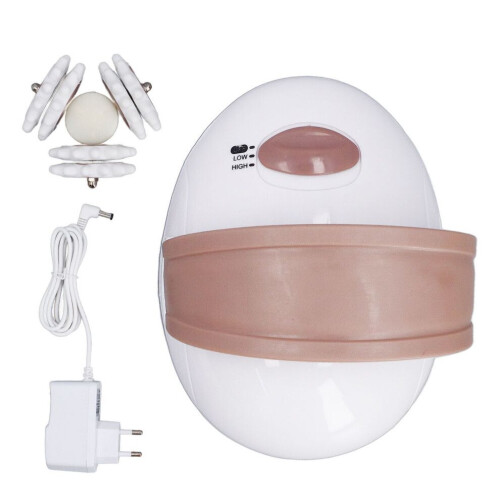 3D Rotating Deep Tissue Massager Handheld Cellulite Remover 9.5x13cm EU Plug 1