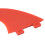 3-delige set rode glasvezel surfvinnen/thrusters voor longboard/paddleboard 3