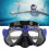Professional Action Camera Diving Goggles with Tempered Glass, Blue 1